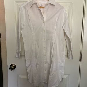 Gap button down shirt dress